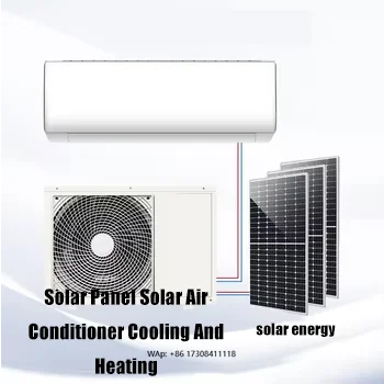 

Portable Inverter 24000btu ACDC Solar Power Hybrid Split Wall Mounted Air Conditioner System Remote Control for Use