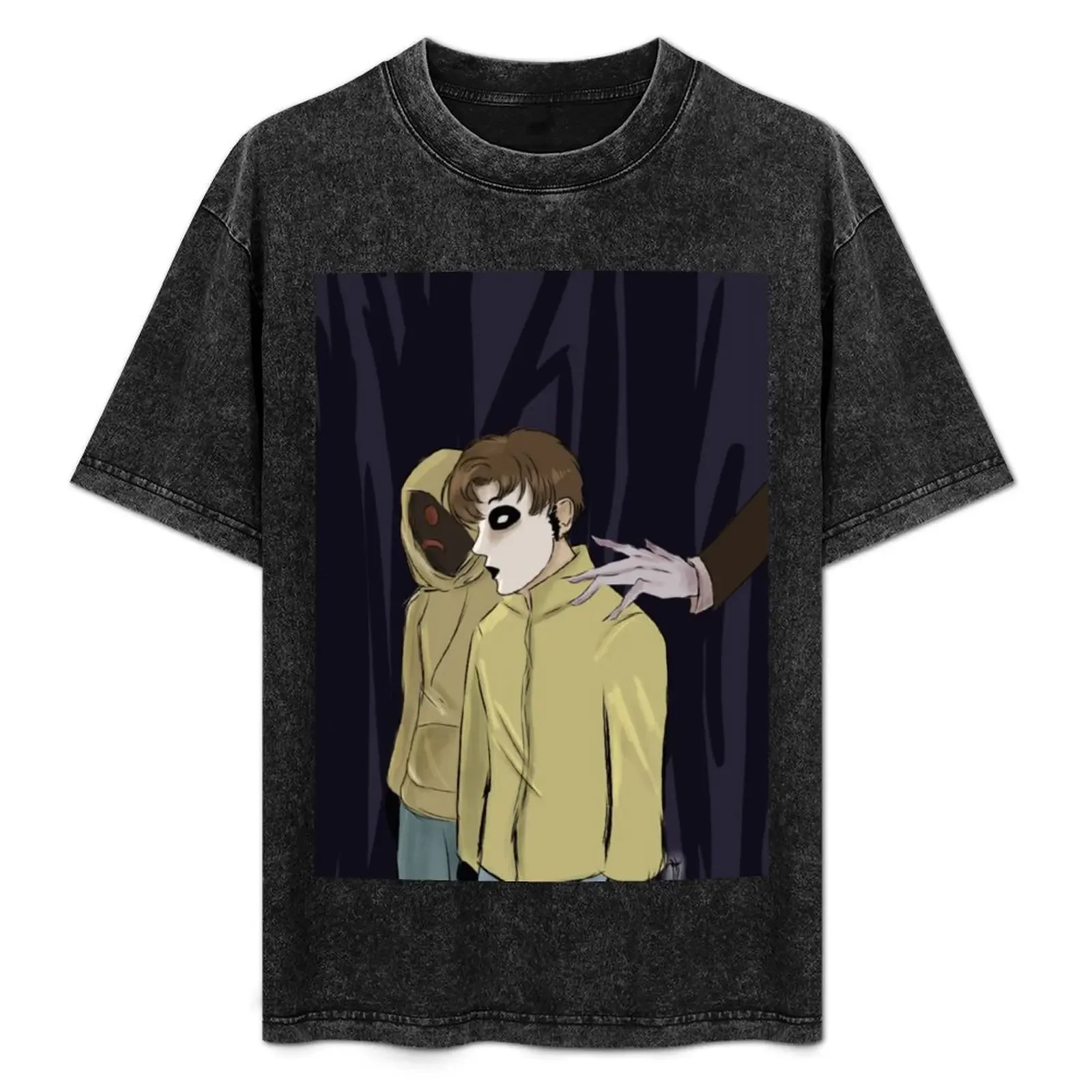 

Маски, толстовка с капюшоном Marble Hornets/Creepypasta, футболка больших размеров, одежда в стиле аниме, большие и высокие футболки для мужчин