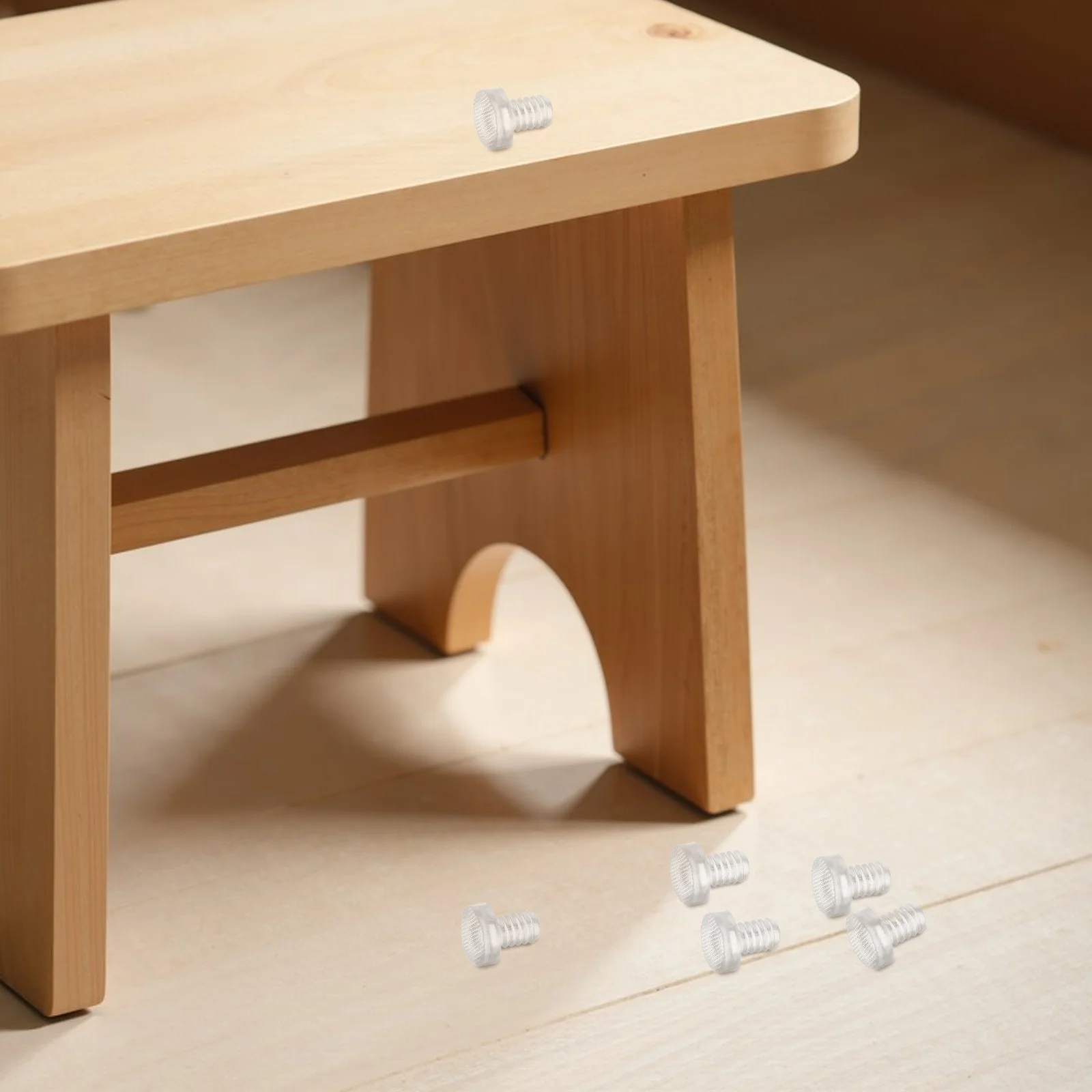 

100Pcs Transparent Furniture Feet Pads Cabinet Door Bumpers Silent Anti-Collision Buffer Cushions for Kitchen Cupboard