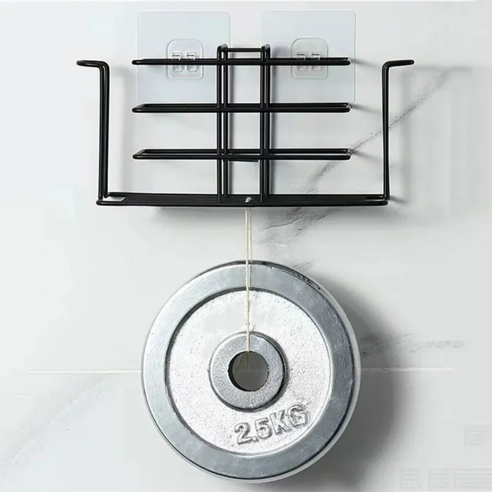 2PCS 6X14CM Transparent Pylon, Hook, Wall Storage Rack, Wall Mount for Kitchen Bathroom Wall Hook