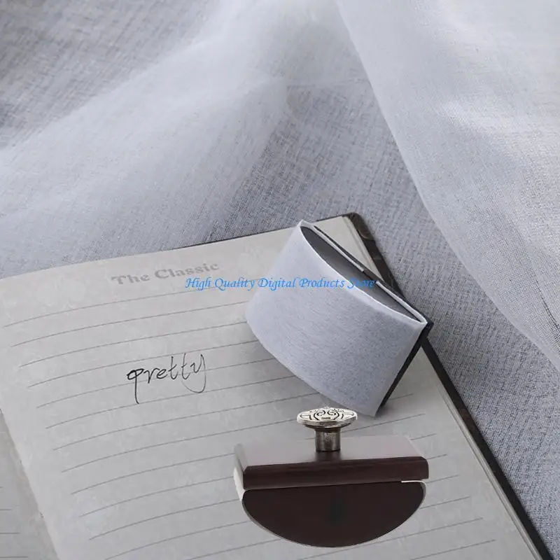 

U2JE Elegant Wooden Inks Blotter Stamp Writing Blotter With Quality Absorbent Paper