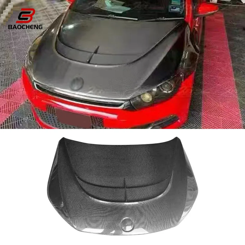 

Carbon Fiber Hood for VW Scirocco Aspec Style Bonnet 2010-2016 Engine Cover