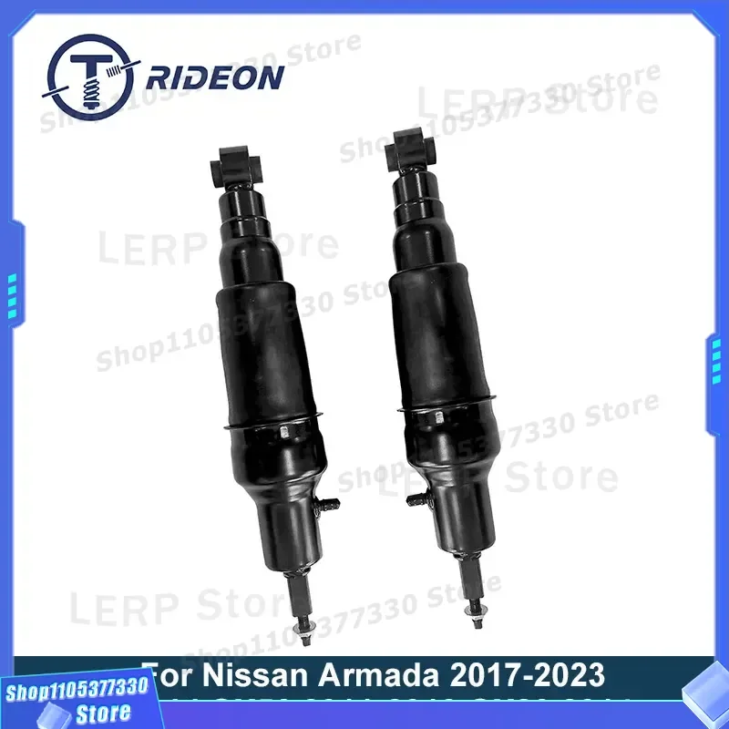 1 Pair Rear Air Suspension Shock Absorber For Armada 2017-2023 Infiniti QX56 2011-2013 QX80 2014- E6210-1LA8A