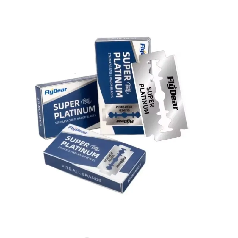 

30/180 шт. лезвия для бритвы с двойной кромкой, мужские безопасные лезвия для бритья из нержавеющей стали, острый ручной триммер для бороды, инструменты для барбекю