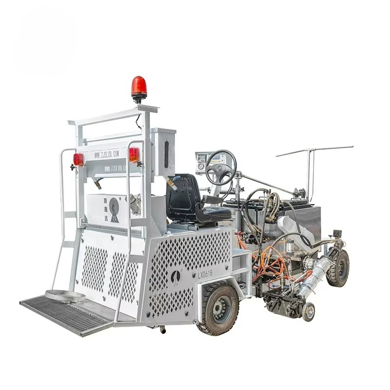 

Large Capacity Hopper Hot Melt Marking Machine Continuous Working Thermoplastic Crosswalk Marking Machine for Zebra Crossing