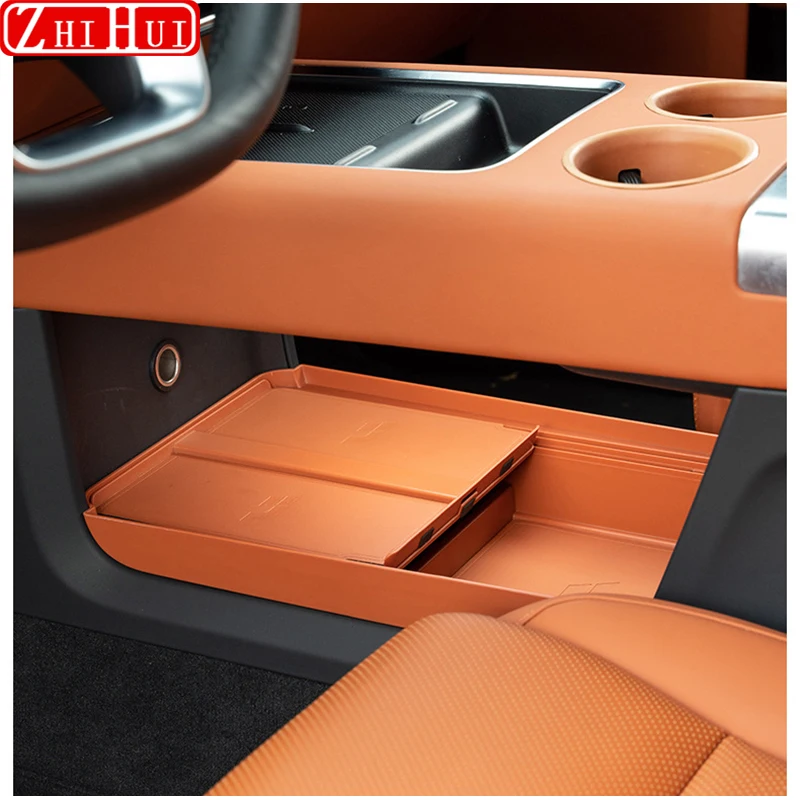 For Li Lixiang L8 L9 2022-2024 Car Multi Functional Storage Box Under Central Control Space Utilization sStorage Box Accessories