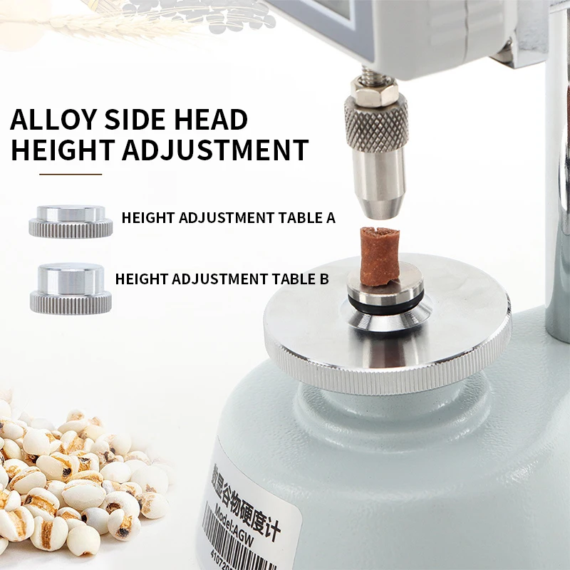 Digital display grain hardness tester desktop rice, soybean, paddy pearl grain high precision hardness tester hardness tester