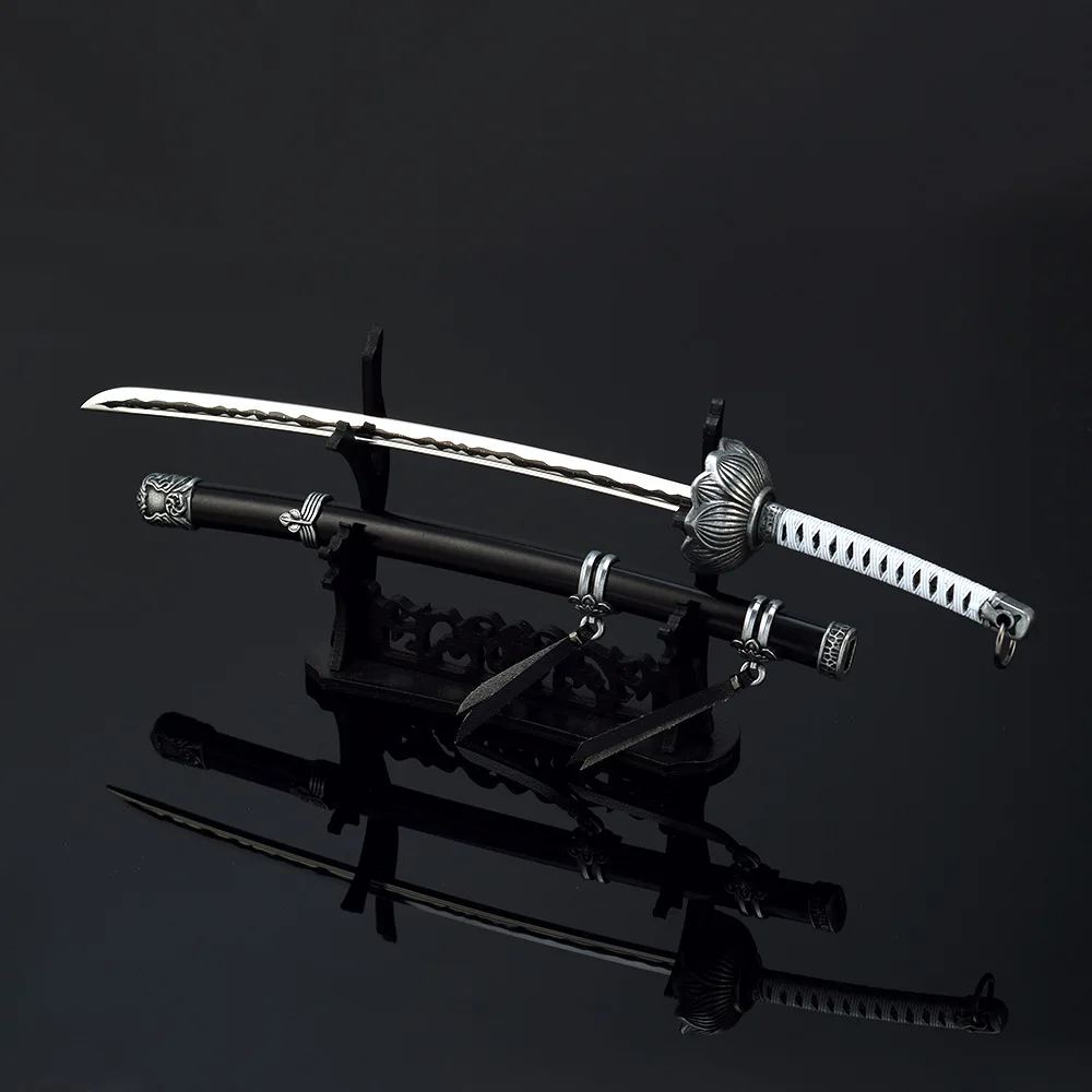 26cm SEKIRO: Shadows Die Twice Sword Game Peripherals Kaimon Open Gate Katana Weapon Models Full Metal Crafts Collectible Gifts