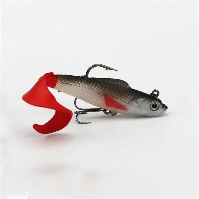 WEIHE Señuelos Blandos Multicolor con Cola de Plomo para Pesca - imagen 2