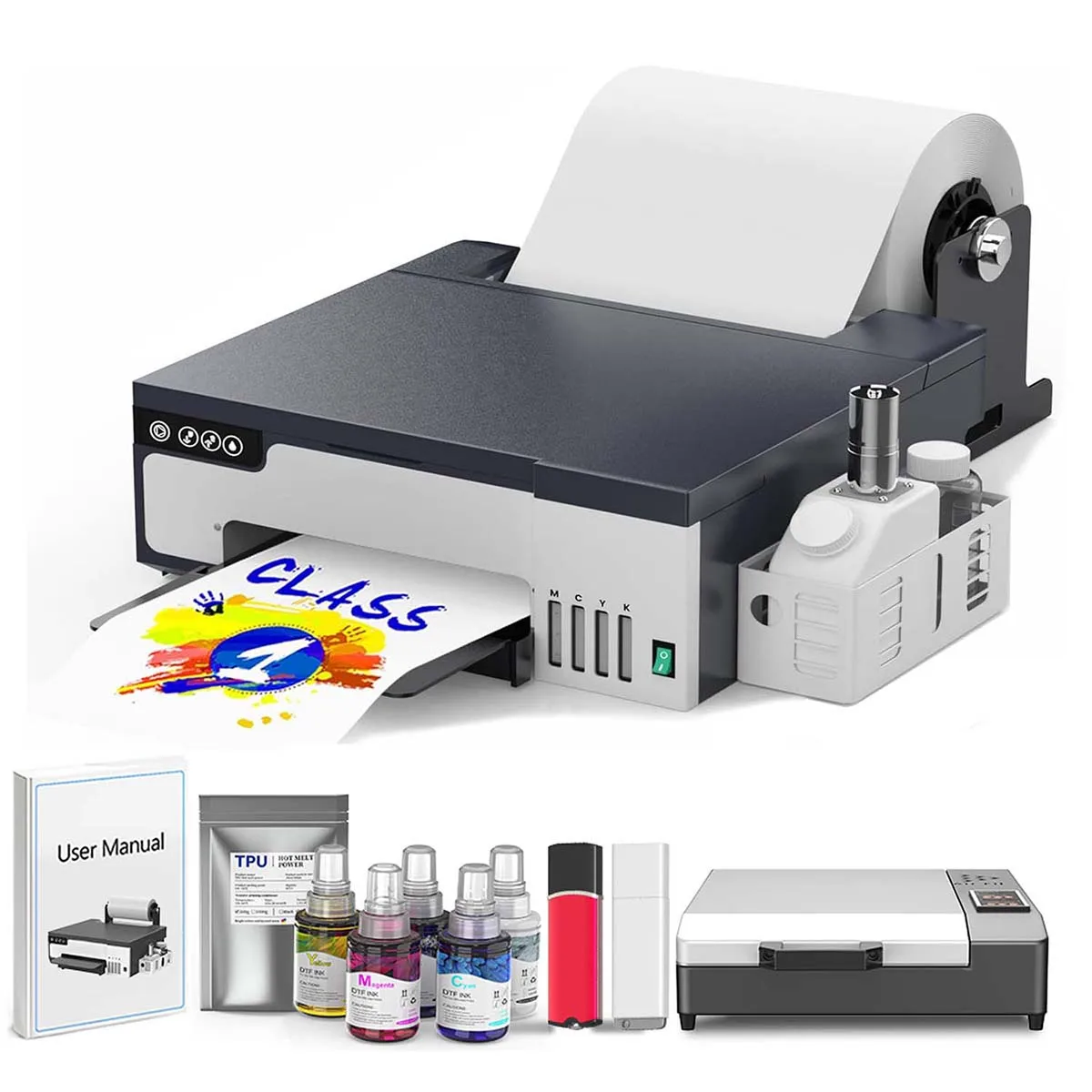 

A3/A4 dtf printer machine High-Speed Transfer for Epson XP600 Printhead For T-shirt fabric Textile printing for small business
