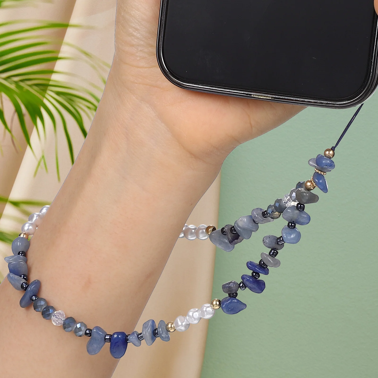 

3 шт. эстетические ремешки для телефона с жемчугом и камнями, стильный ремешок для телефона, цепочка для ежедневного использования, сумка, брелок, декоративный