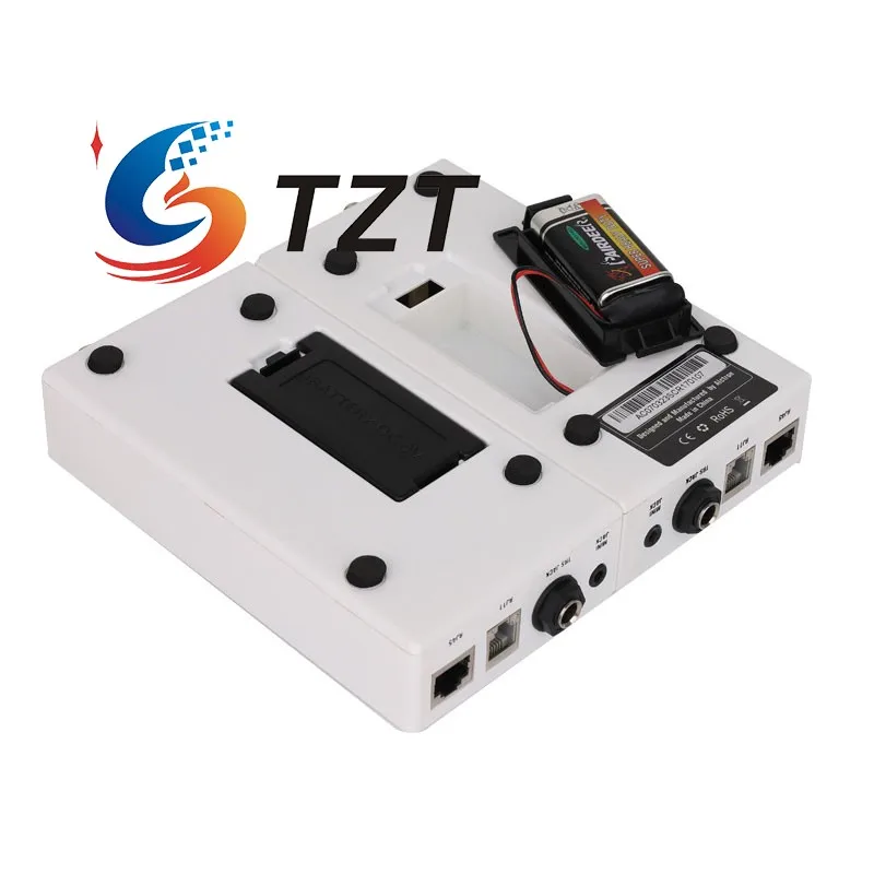 TZT Alctron CT-8 多目的オーディオ ケーブル テスター オーディオ ケーブル チェッカーは 10 つの異なるテスト ポートを備えています