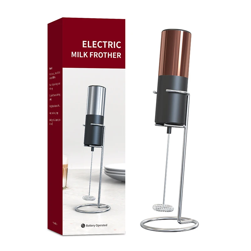 Mezclador eléctrico de mano, batidor de huevos, Espumador de leche, café, Latte y capuchino, licuadora Matcha, utensilios de cocina, 1 paquete