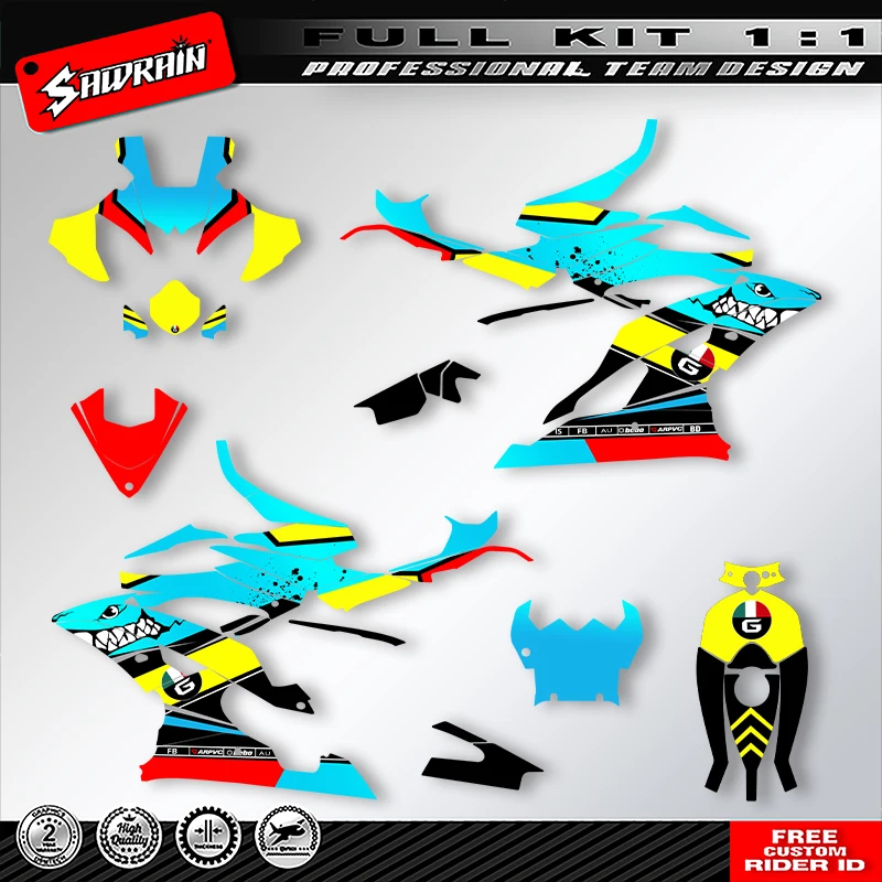 

Sawrain Custom Motorcycle Backgrounds Graphcis Decal Stickers Kits for YAMAHA R6 2008 2009 2010 2011 2012 2013 2014- 2016 001