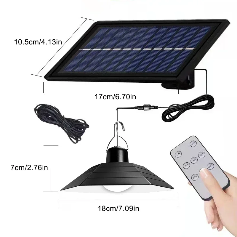 Imagem -03 - Lustre Solar Decoração ao ar Livre Sensor de Movimento à Prova Impermeável Água Led Alimentado Lâmpada Pingente Luz da Noite Acampamento Quintal Jardim Pendurado Luzes