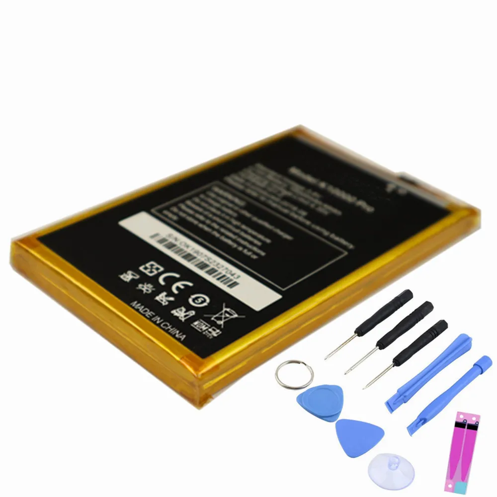 

Original K 10000 Pro Battery For Oukitel K10000 Pro 5.5inch MTK6750T Phone Battery 10000mAh High Quality Batteries + Tools