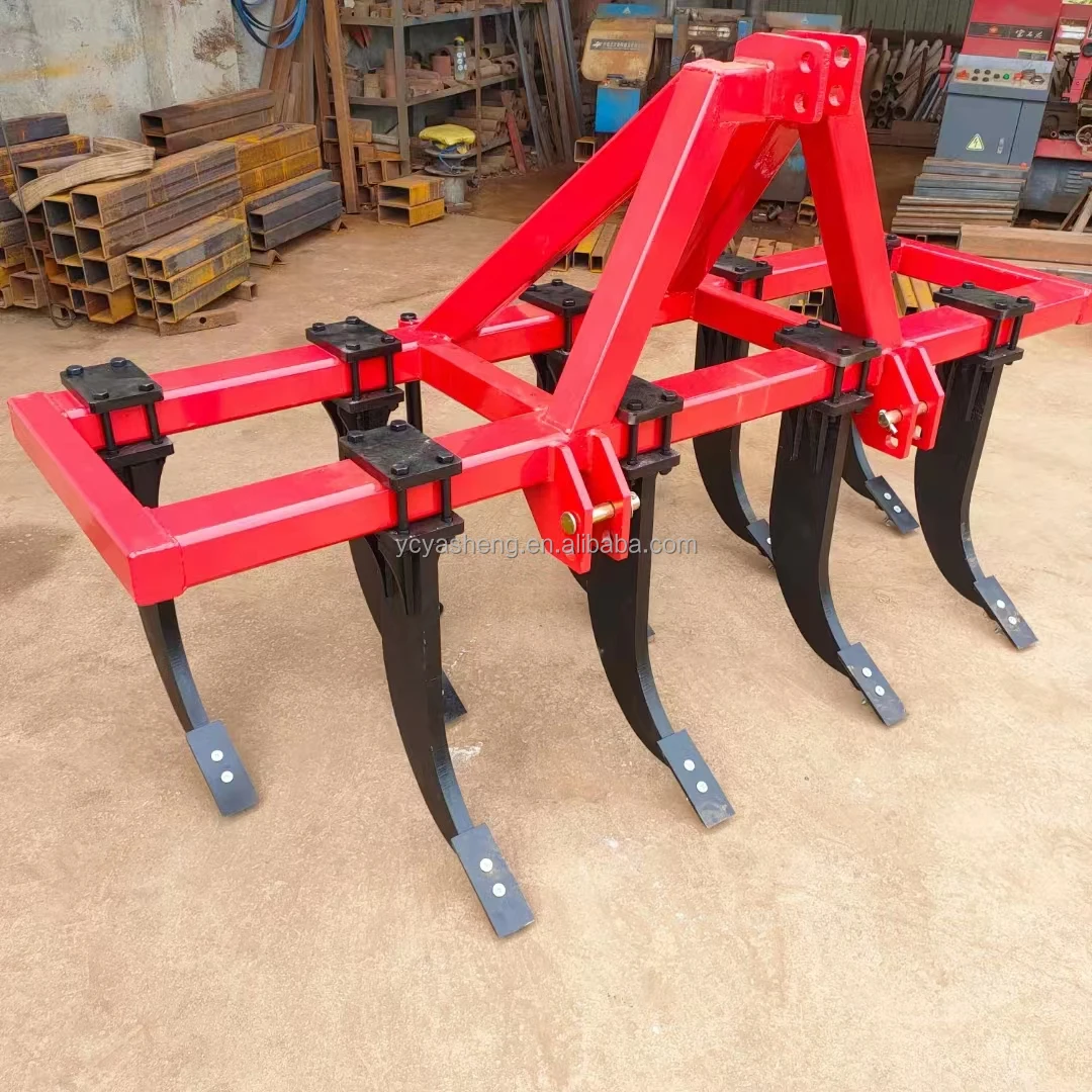 Hot Sale YS 3YS-1.5 Diesel-Powered Farm Cultivators Tiller Tractor 3 Point Heavy Type Subsoiler Ripper Machine 35-50HP 1500mm