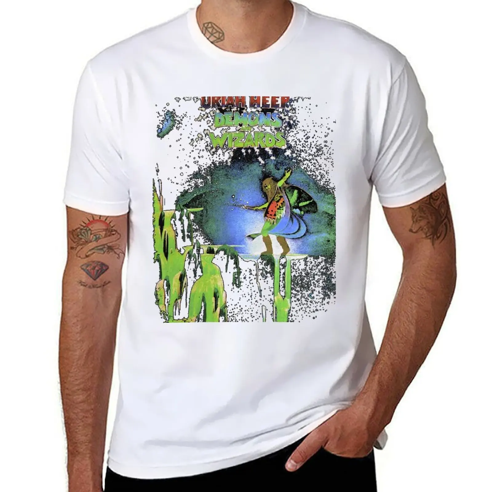 

uriah heep news band T-Shirt essential t shirt man t shirt luxury T-Shirt