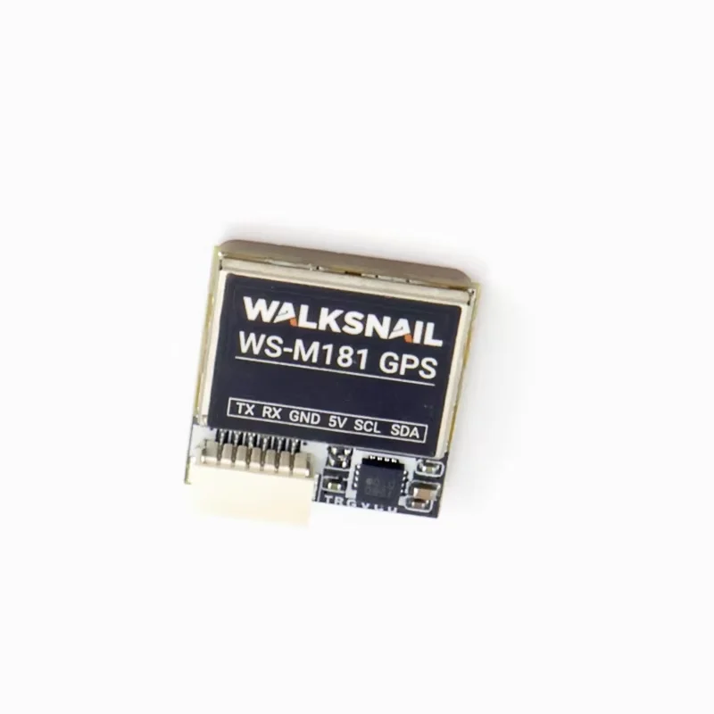 1/2 Buah Walksnail WS-M181 GPS M10 GNSS dengan Antena Keramik QMC5883 Terintegrasi untuk Pesawat RC FPV Freestyle Jarak Jauh Suku Cadang DIY