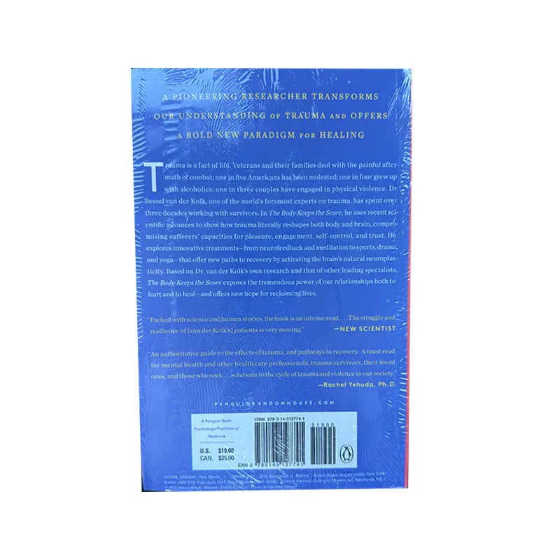 English book The Body Keeps The Score:Brain,mind,and Body in The Healing of Trauma