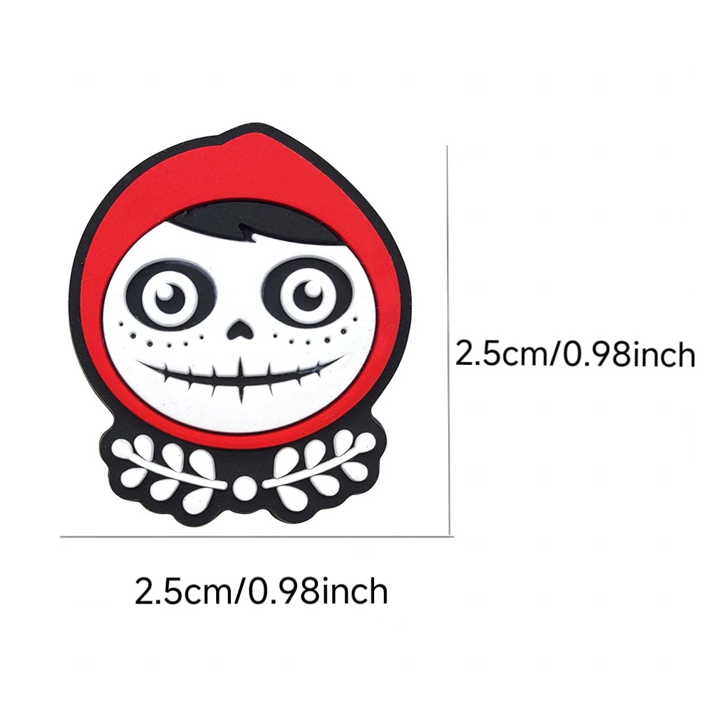 1-24Pcs NEW Cartoon Coco Series PVC shoe Accessories DIY Multiple choice Detachable Waterproof PVC Shoe Decorations Kids Giftsts