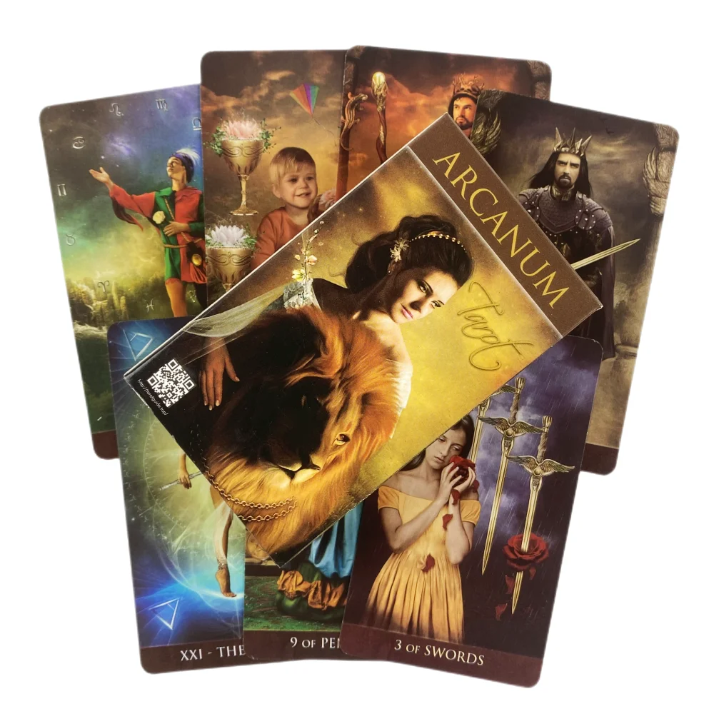 The Shadowland Tarot Cards Divination Deck English Versions Edition Oracle Board Playing Game For Party