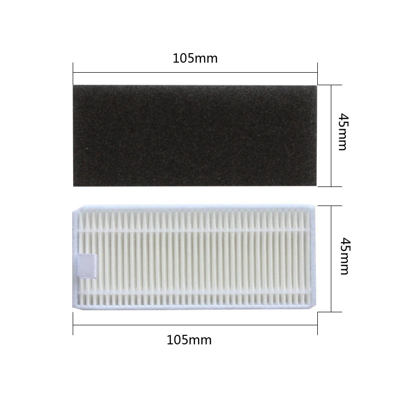 Cepillo lateral de rodillo, filtro HEPA para Lefant M520/M501-B/M501-A/M571/T700/T800/K7, piezas del Kit de accesorios para Robot aspirador