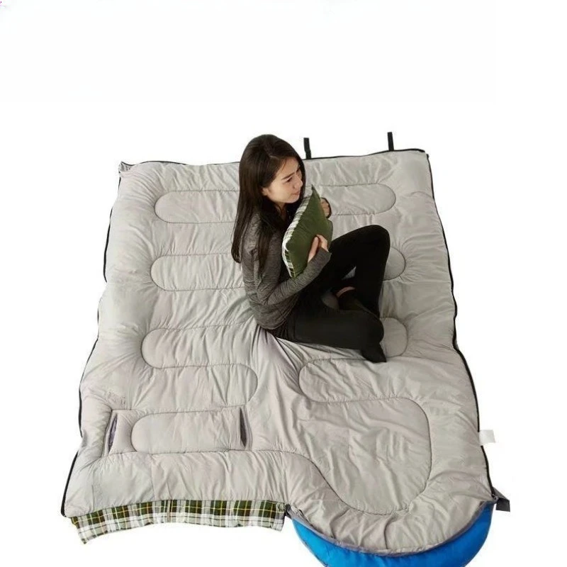 

Sleeping bag adult winter indoor cold thickening, warm adult outdoor travel