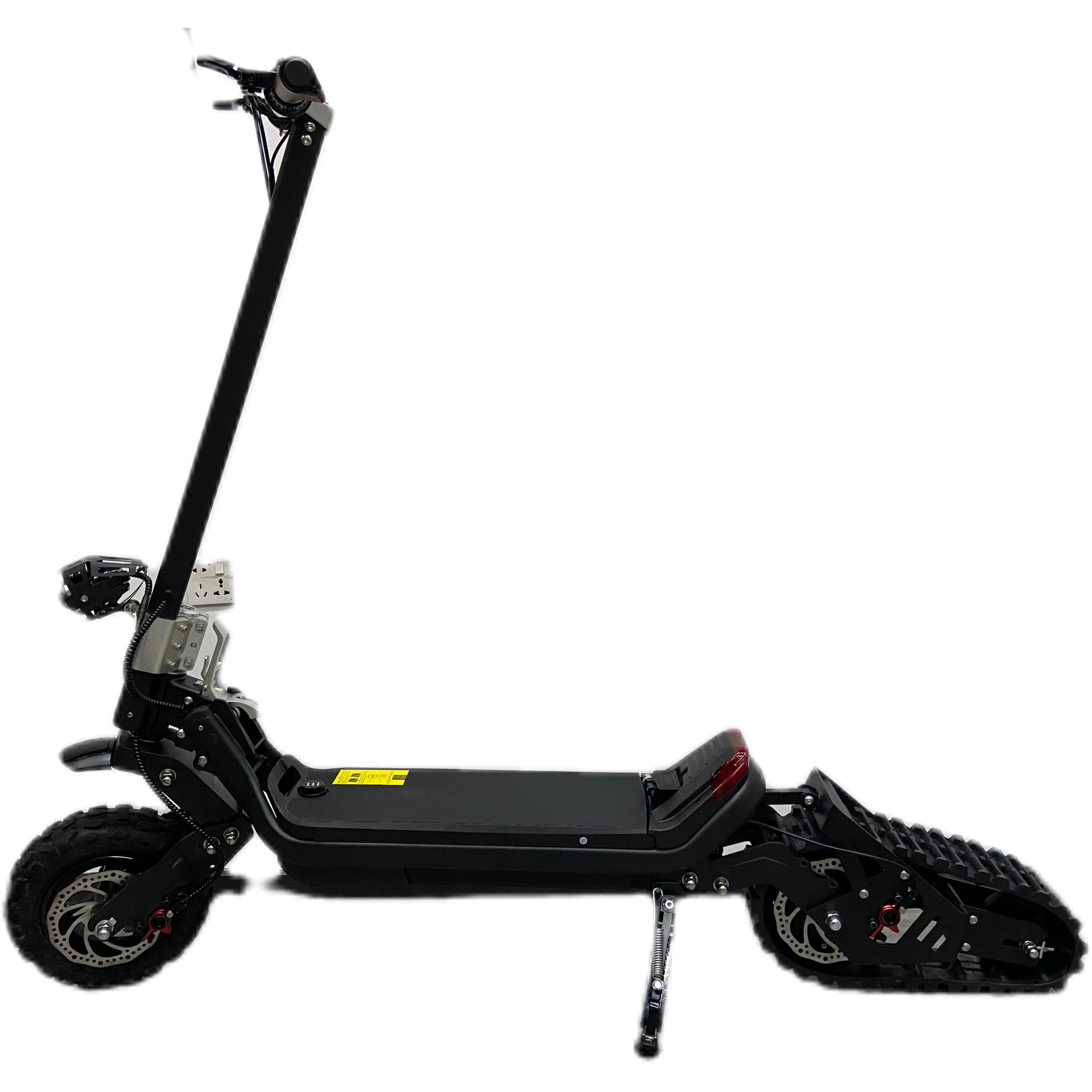 G63Hot Sales 3-In-1 Snow Dual Wheels Tracked 1800W 30Ah E-scooter Electric Snowmobilecustom