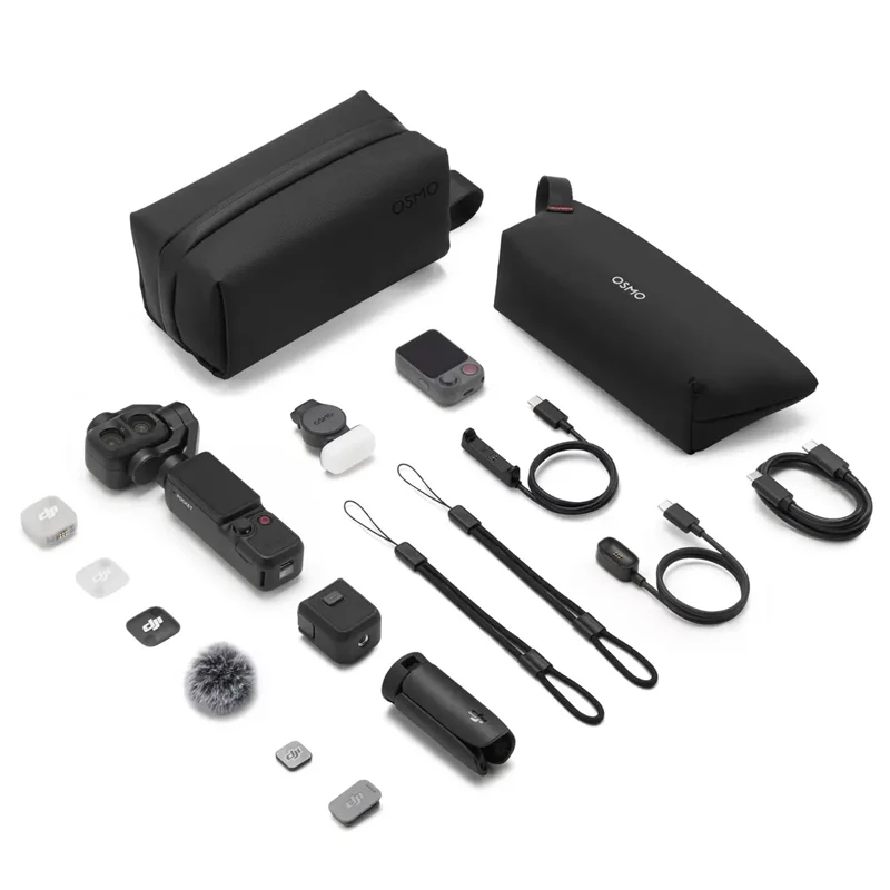 DJI Osmo Pocket 4P Vlog Combo Dual-Lens Cinematic Pocket Gimbal Camera