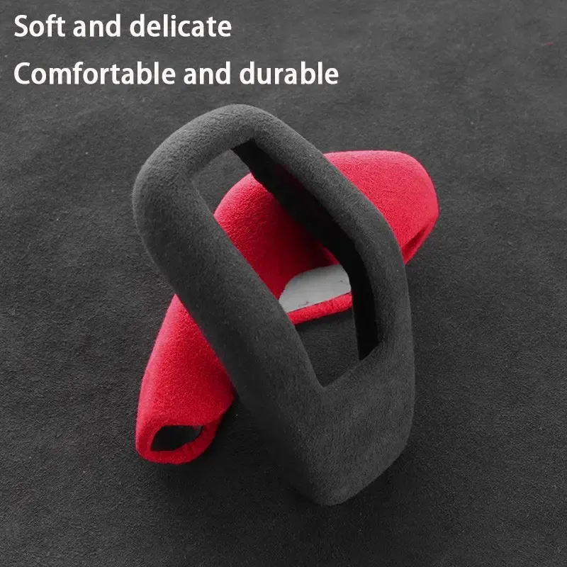 

For Land Rover Range Rover Evoque L551 L538 LV 2021 2022 Alcantara Suede Car Gear Shift Knob Panel Cover Protective Mat