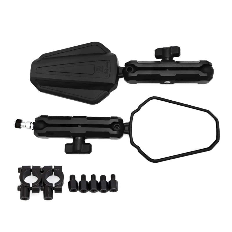 

094D Adjustable Scooter Motorbike Motocross Rear View Reflectors with Adjustable Clip