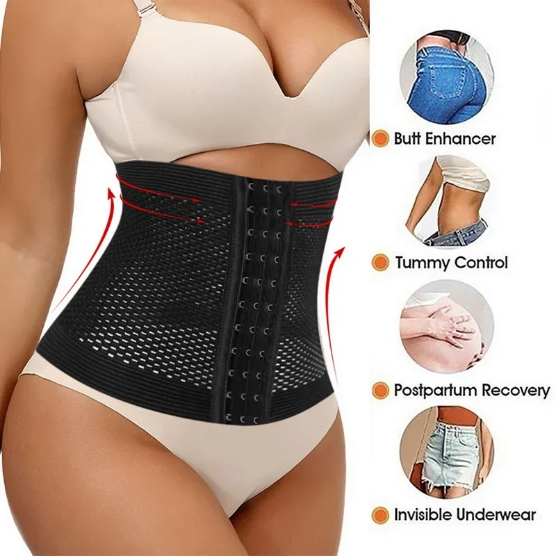 waist trainer binders shapers modeling strap corset slimming Belt underwear body shaper shapewear faja slimming belt tummy women