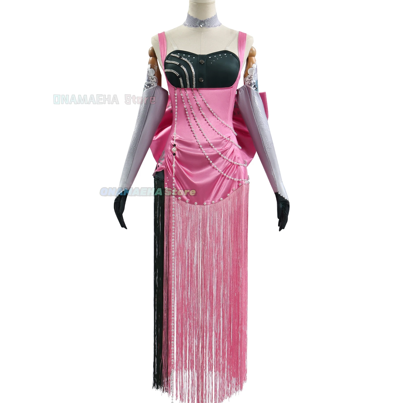 Anjo Nala Cosplay Costume, Cos Game Anime Party Uniform, Hmatte en Play Ply Clothes, Paupières: 1999