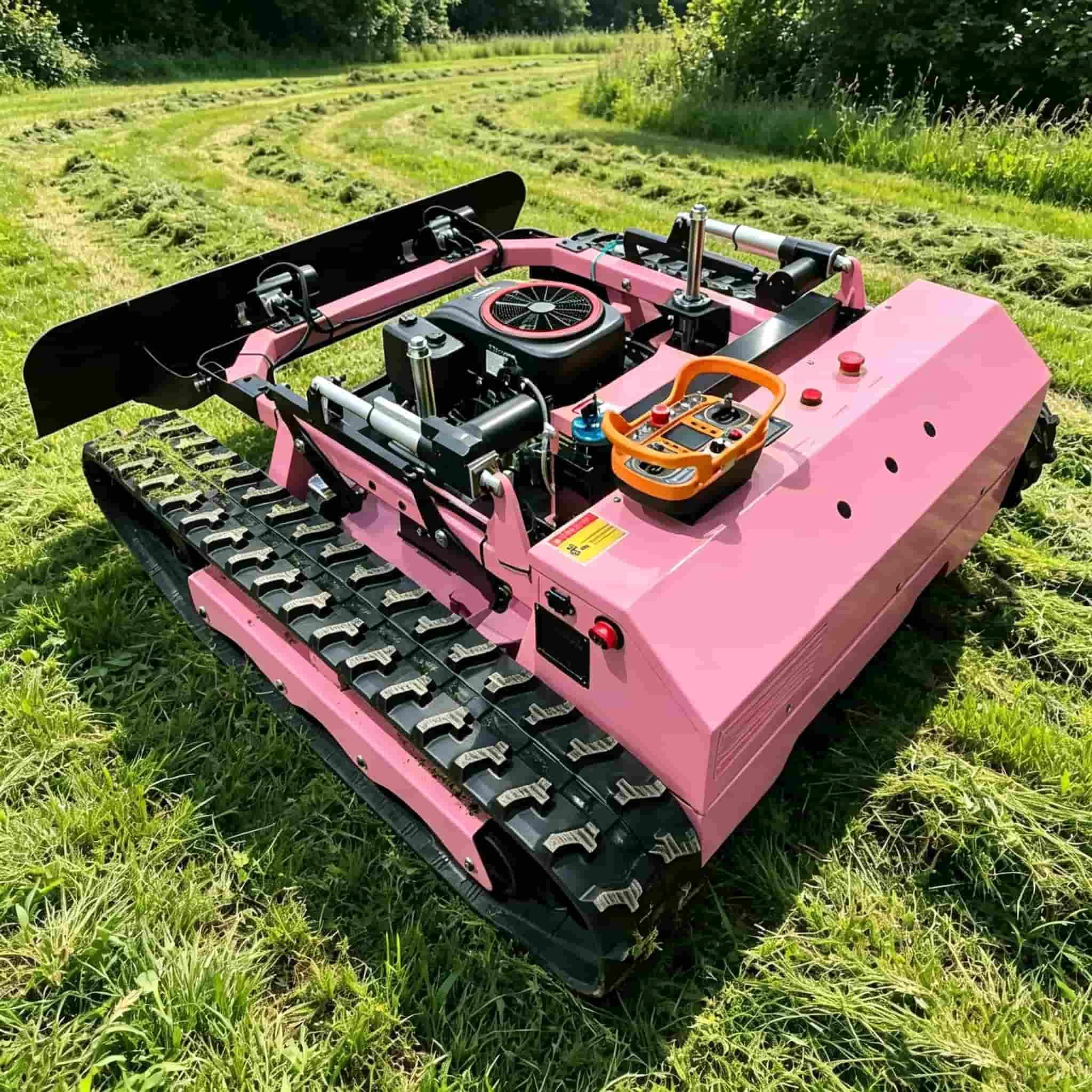 Customizable Engine Professional Industrial Remote Control Robot Lawn Mower Suitable For Agriculture And Forestry