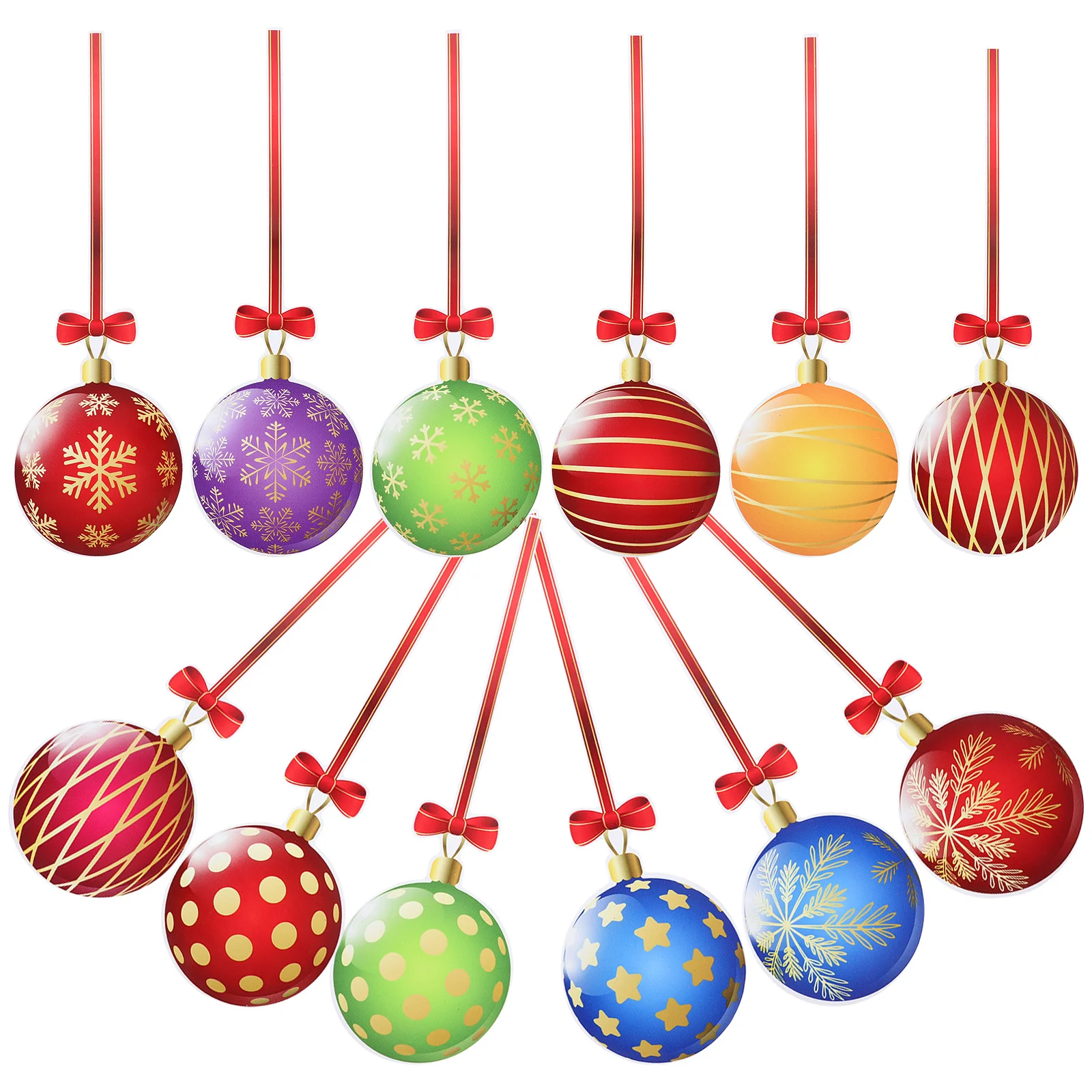 

12Pcs Christmas Themed Fridge Magnets Magnetic Garage Door Decor Xmas Magnet Holiday Refrigerator Magnets Xmas Magnet