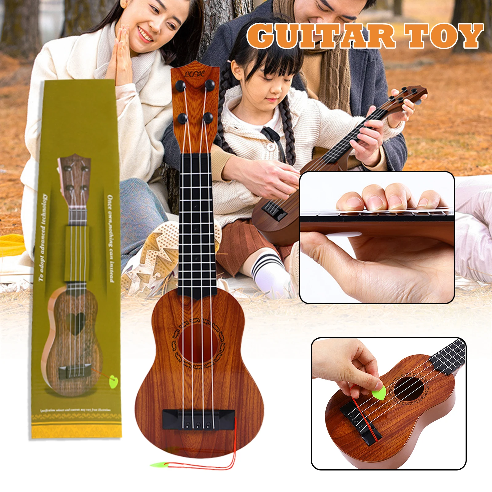 Crianças jogando instrumentos musicais presente de instrumento musical de aniversário infantil para crianças