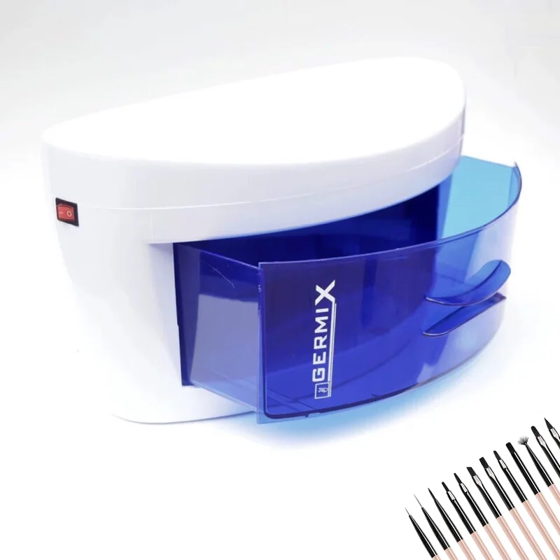 Sterilizzatore UV Armadietto per disinfezione Scatola disinfettante Sterilizzazione a luce ultravioletta Strumenti per manicure Sterilizzatore Disinfettante per unghie