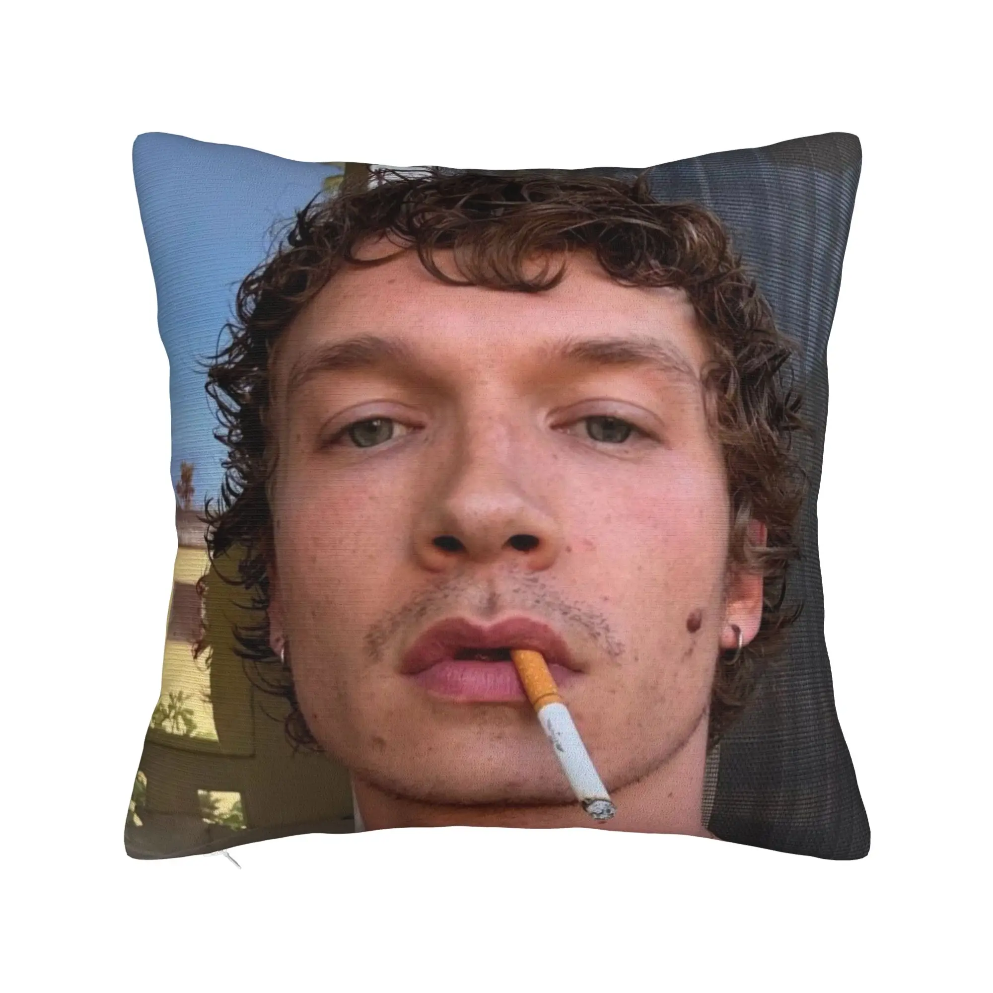 Decorative Pillow Cover Hudson Williams Connor Storrie Heated Rivalry Product Seater Throw Pillow Case Cover Zippered Multi-Size