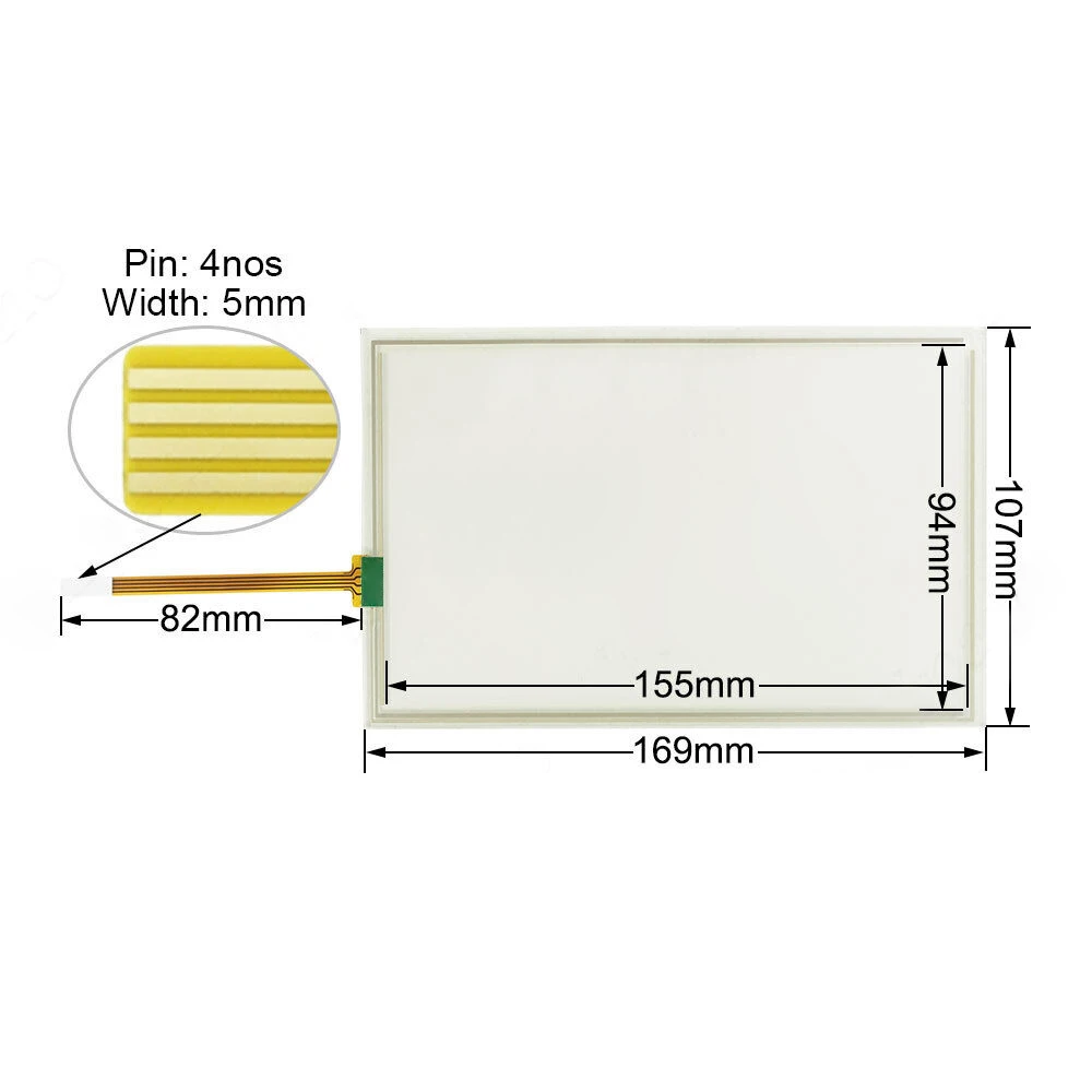 New for 6AV2144-8GC10-0AA0 TP700 Glass Panel Touch Screen