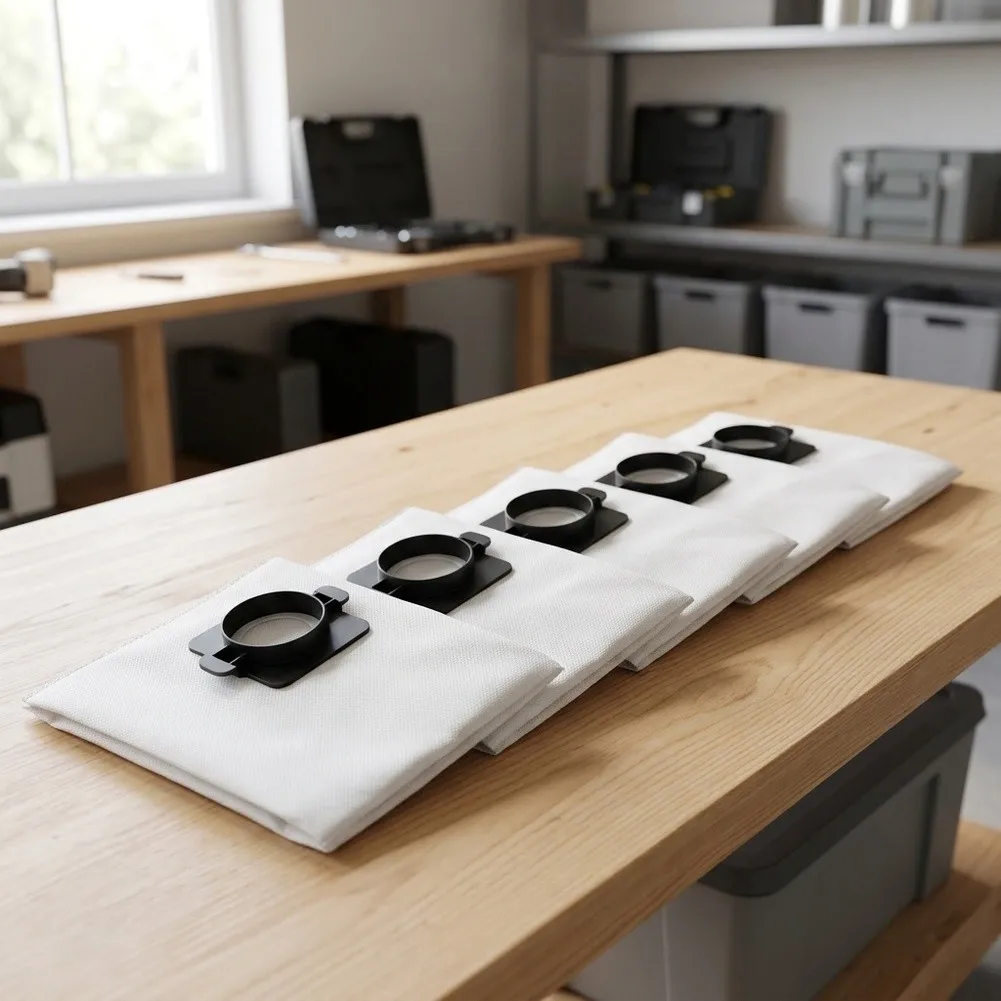 Easy To Install Dust Bags Sturdy Vacuum Cleaner Bags for miwhole Resistant Tearing Sturdy Construction Pet  Easy