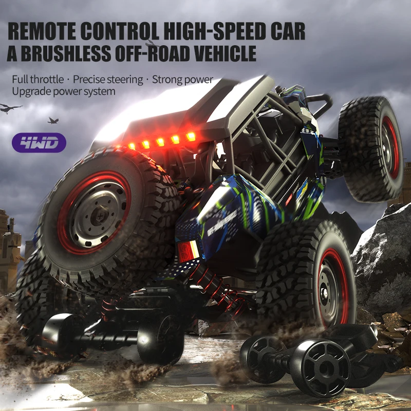 SCY 16106PRO 1/16 كامل النطاق فرش RC على الطرق الوعرة مركبة 2.4G 4WD الانجراف لعبة الصبي هدية حفلة هدية الكريسماس #4