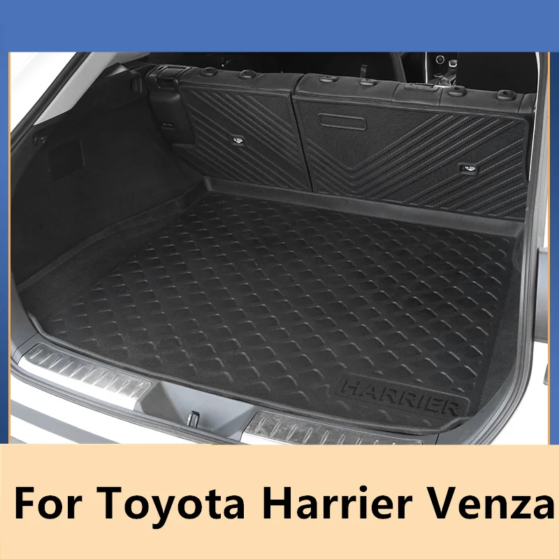 

For Toyota Harrier Venza XU80 2020-2022 trunk mat waterproof leather tail box mat special interior modification supplies