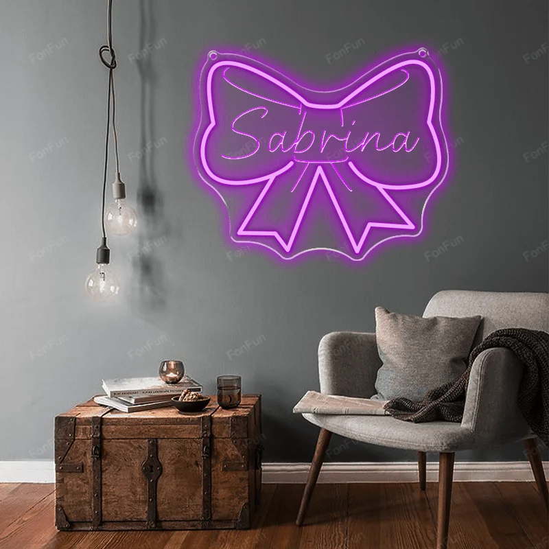 Custom Neon Neon Personalized Logo LED Neon USB Multi Font Color For Birthday Party Study Living Room Bedroom Decoration Lights