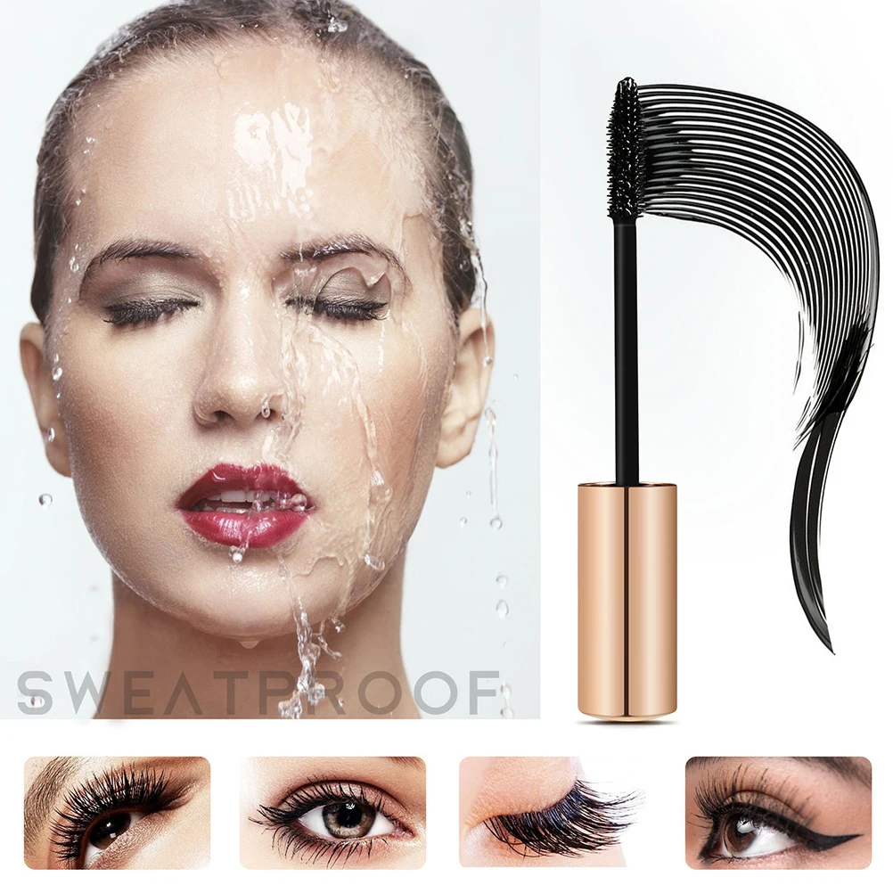 

Waterproof Mascara Curling Long Lasting Fine Eyelash Makeup Tool For Women Small Light Travel Easy Carry Sealing Eyelash