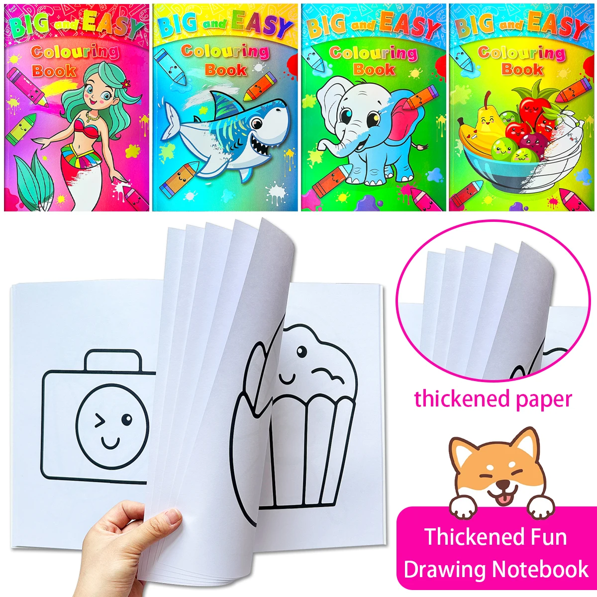 

Минималистичный альбом для рисования 24 см × 23,5 см. Дизайнерские искры из очень плотной бумаги. Идеальный компаньон для художественных занятий.