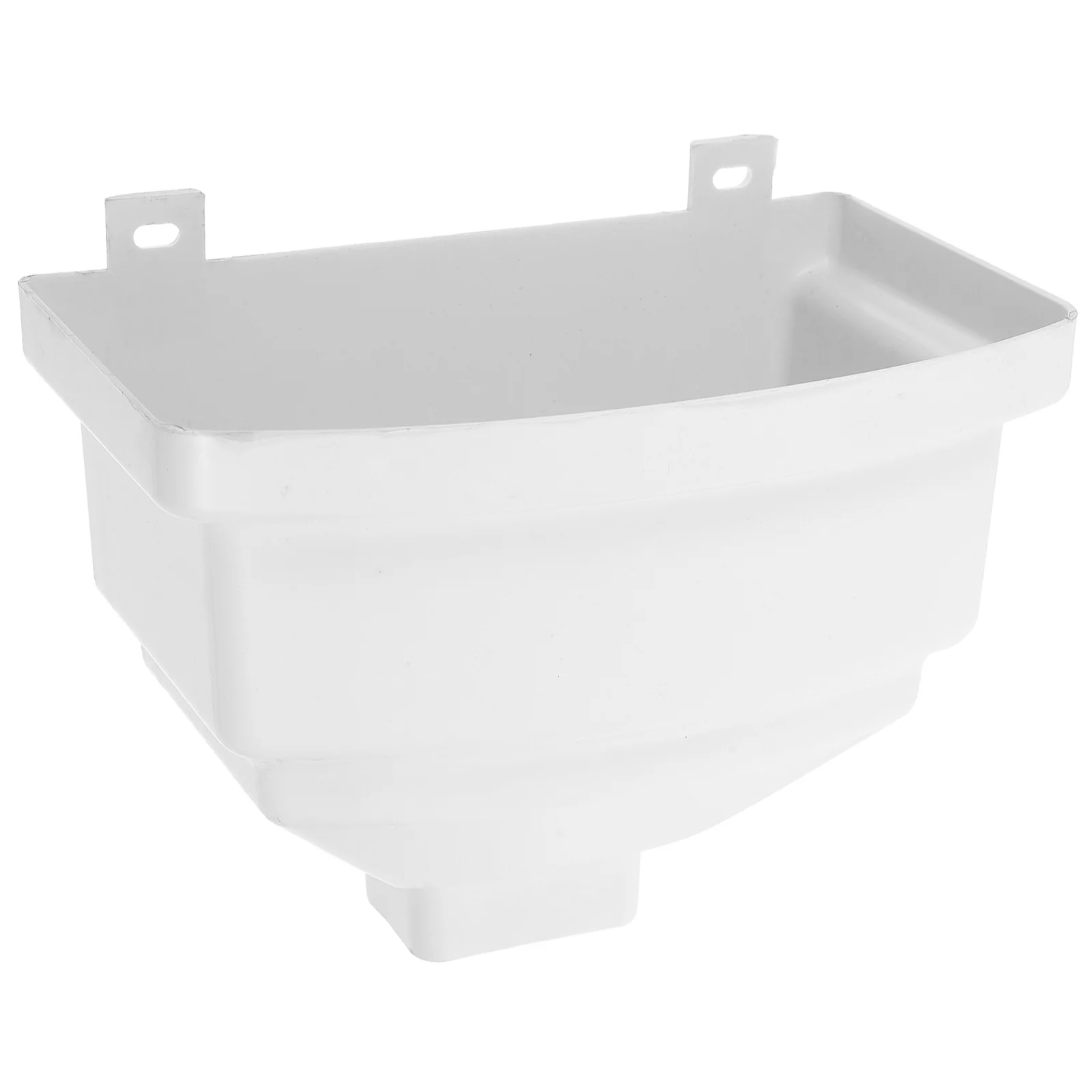 جامع مياه الأمطار المربع مع قمع منحني للمزاريب PVC محول ماسورة التصريف لنظام جمع برميل المطر الزخرفية