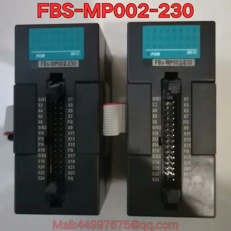 

Second-hand FBS-MP002-230 PLC module functional test is normal