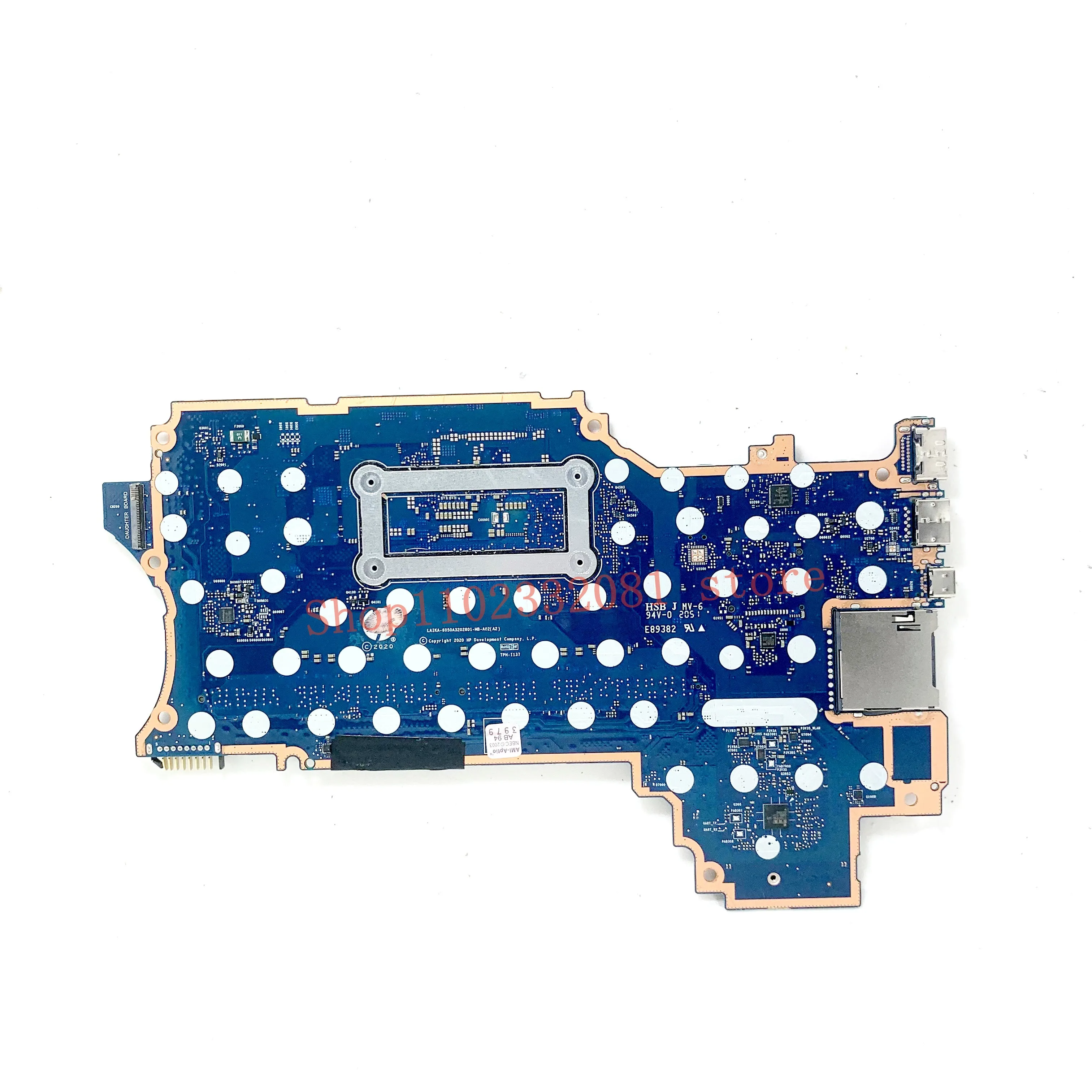 Imagem -02 - Placa-mãe do Portátil para hp Mainboard X360 14-dw M21493601 M21493001 6050a3202801-mb-a02a2 w Srk05 I51135g7 Ddr4 100 Testado