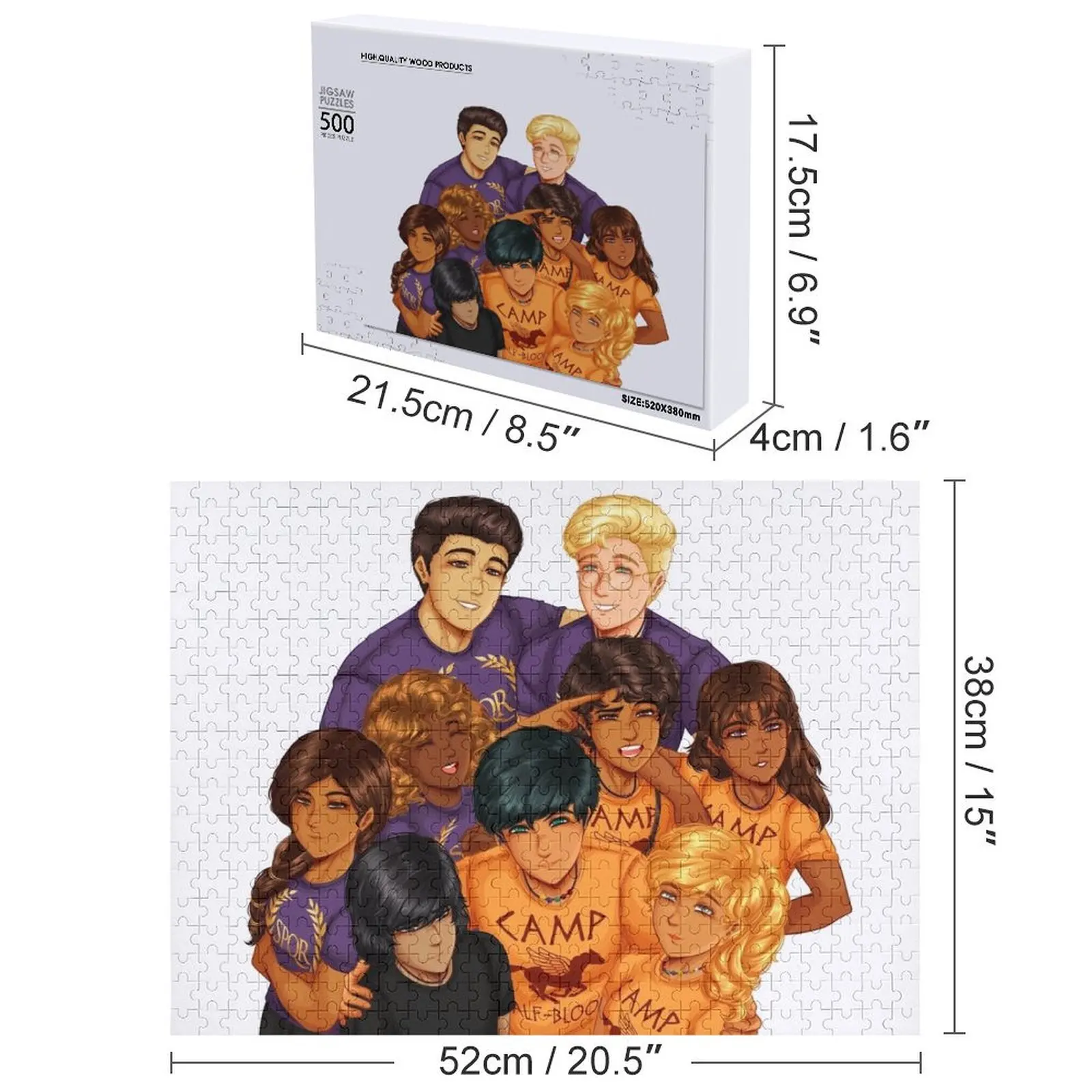 Argo II طاقم بازل قطع رواية لعب للأطفال 2022 لعبة أطفال مخصصة شخصية مخصصة لغز الطفل